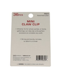 Red Kiss Pinzas Infantiles de Colores 36 Pcs 2