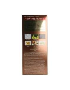 Kiss Beauty Champú Colorante 3en1 Castaño Medio 420ml 2