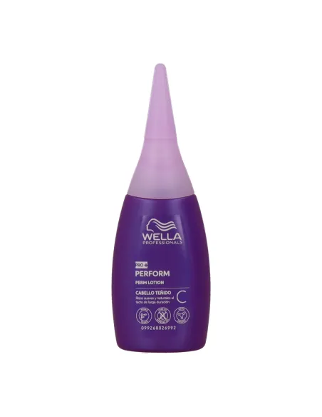 Wella Curl Waving Lotion per capelli colorati (C) 75 ml