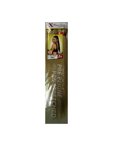 X-Pression Pre-Peigne UV613 –Rubio Platino (1x2)