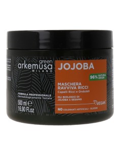 Masque activateur de boucles à l'huile de jojoba verte Arkemusa 500 ml