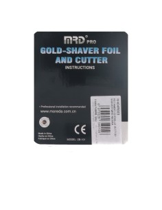 Fama MRD Vector Shaver Recambio Cuchilla Negra 2