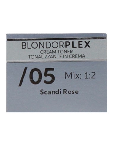 Tônico em creme Wella Blondor Plex /05 60 ml