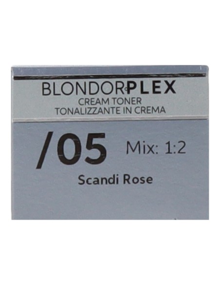 Tônico em creme Wella Blondor Plex /05 60 ml