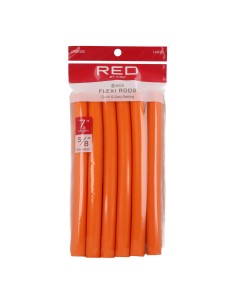Red Kiss Tiges Flexi 7" 5.8 6 Pièces Orange