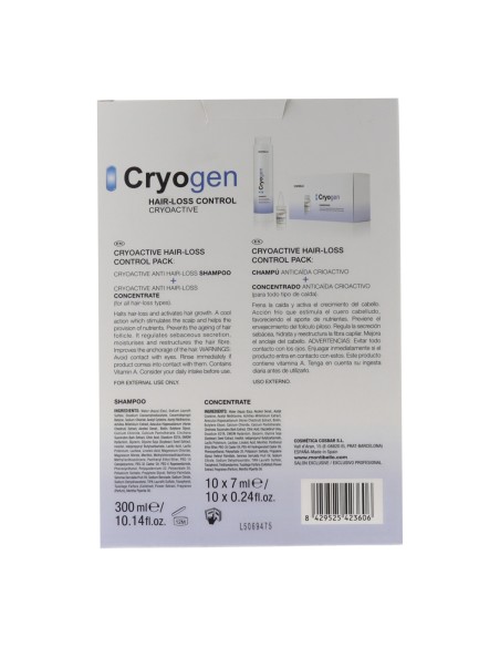 Montibello Cryogen Pack Anti Perduta (Shampoo 300 ml/Concentrato 10...