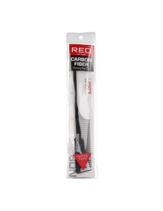 Red Kiss Professional Carbon Parting Rattail Peine