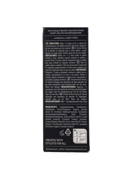 Sebastian Dark Oil Smooth & Shine Styling Oil 100 ml