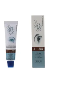 Cílios postiços permanentes Sinelco Star Look, cor marrom nº 3, 15 ml