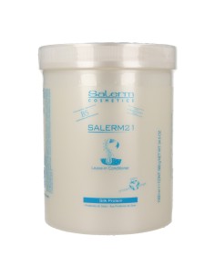 Condicionador sem enxágue Salerm 21 Silk Protein 1000 ml (Pote)