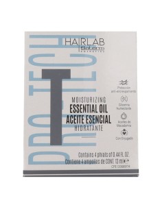 Ampolas de Óleo Essencial Hidratante Salerm Hairlab 4 x 13 ml