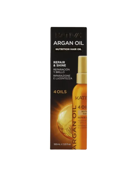 Kativa Argan Oil Nutrition Hair Repair & Shine 4 Oils 100 ml