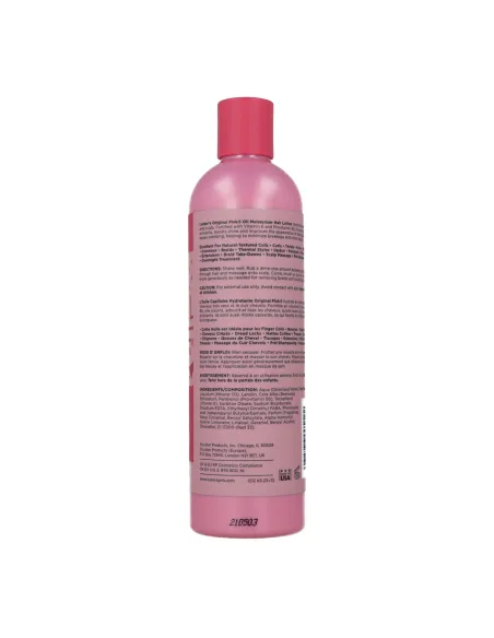 Lotion originale hydratante à l'huile rose Luster'S 355ml / 12Oz (B)
