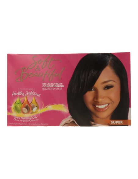 Soft & Beautiful Relaxer Kit Super