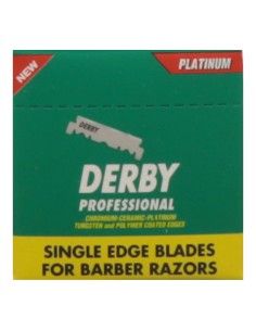 Sinelco Derby Cuchillas de Afeitar Profesional Simple 100 uds (P050519)