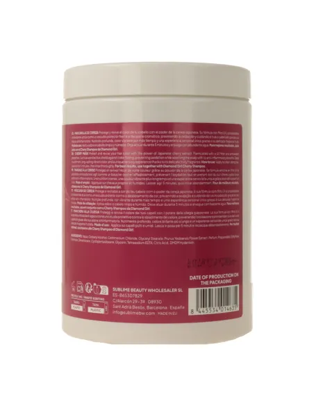 Diamond Girl Colore Proteggi Maschera alla Ciliegia 1000 ml.
