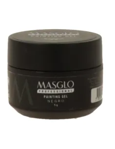 Gel de peinture professionnel Masglo noir 5 g